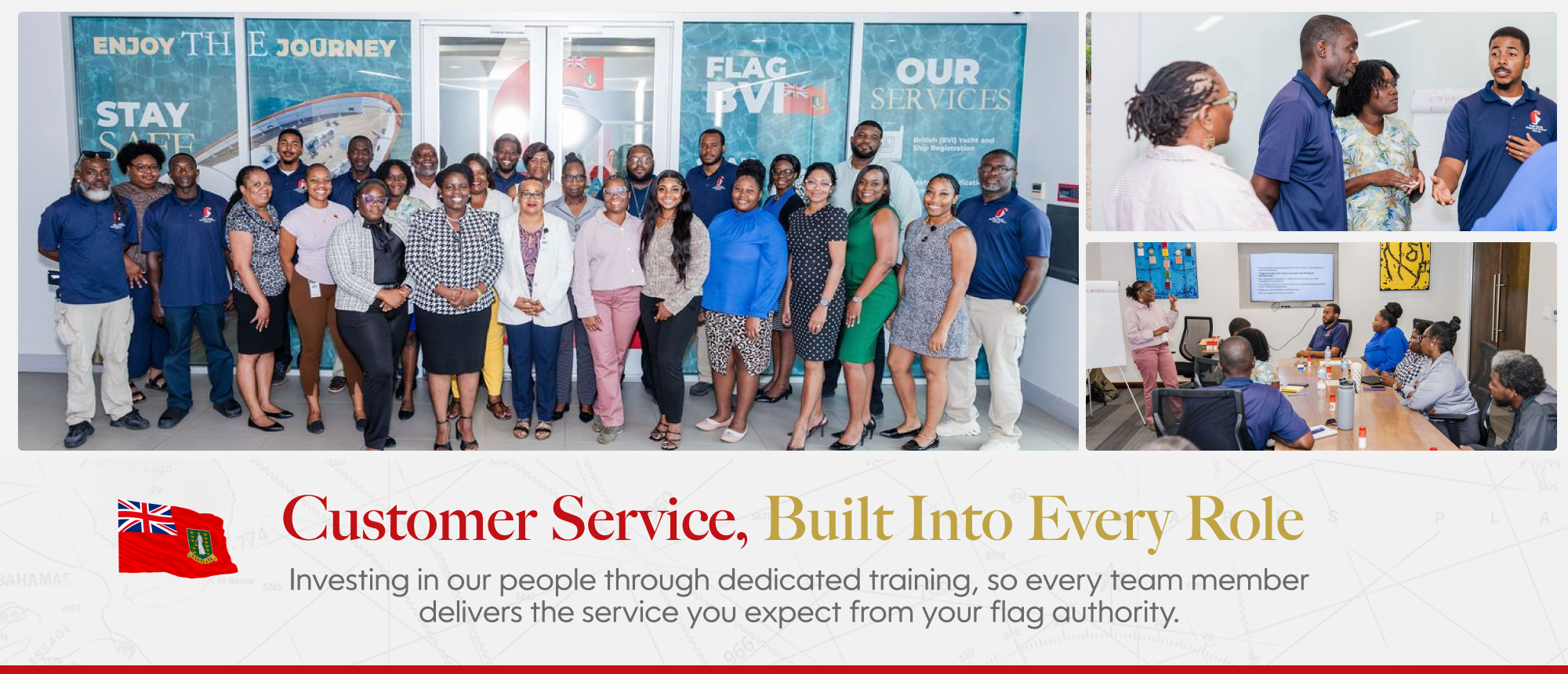VISMA - Customer Service Training Website Slide